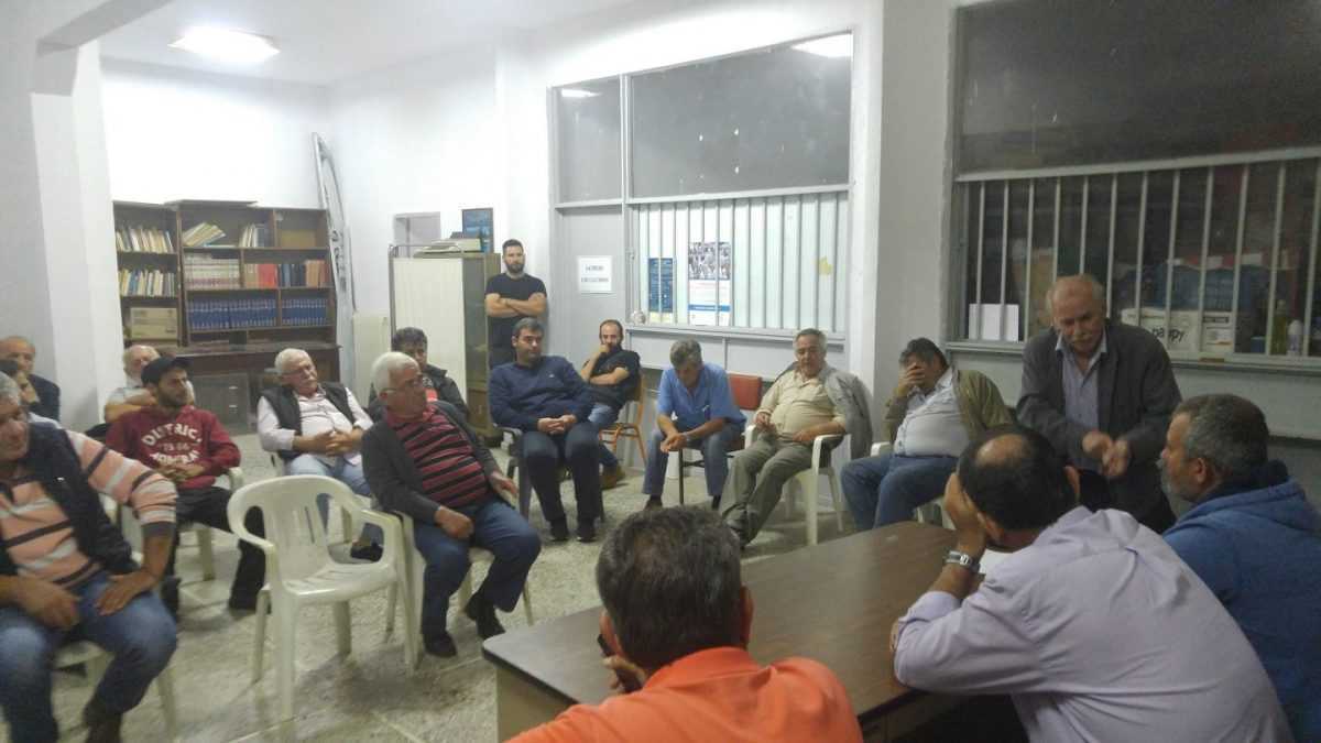 Σύσκεψη ομοσπονδιών αγροτικών συλλόγων Άρτας και Πρέβεζας