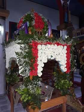 Πιο όμορφος από ποτέ ο Επιτάφιος στον Ιερό Ναό Αγίου Νικολάου στο Θέμελο Δήμου Πάργας