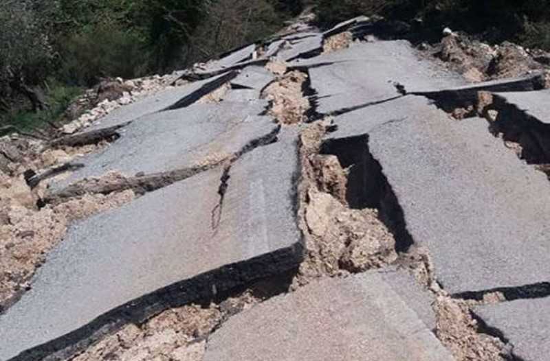 Απίστευτο: Κι όμως αυτή η εικόνα είναι από την Κρυοπηγή Πρεβεζας!! – «Άνοιξε» η γη στην περιοχή