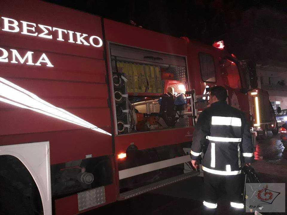 Φωτιά σε μονοκατοικία στο κέντρο της Πρέβεζας