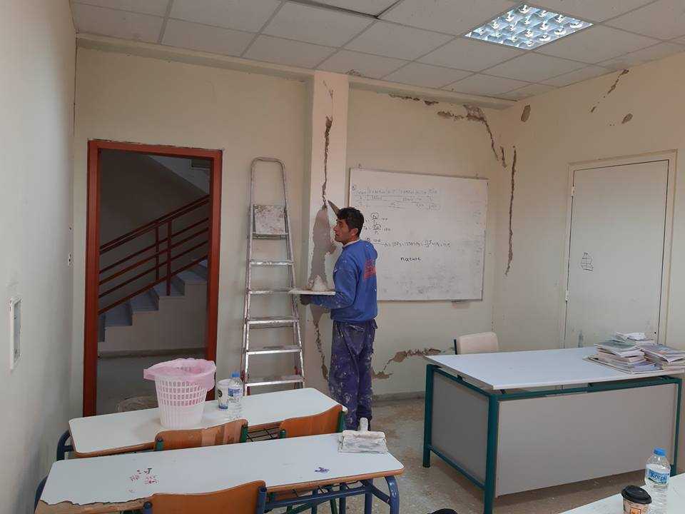 Εκτεταμένες ζημιές από το σεισμό στο 1ο ΕΠΑ.Λ. Πρέβεζας – στο Εσπερινό ΕΠΑ.Λ. και στο Εργαστηριακό Κέντρο – Διακοπή μαθημάτων από 8- 12 Φλεβάρη