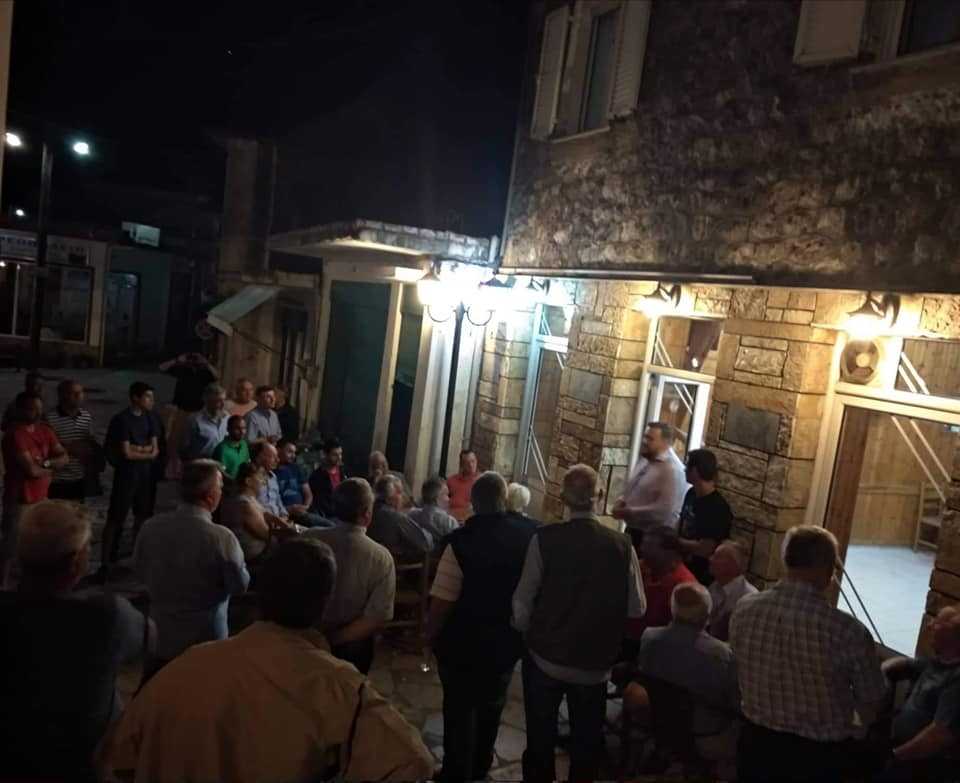 Aπό την Αγία Κυριακή της Πάργας ξεκίνησε την προεκλογική του εκστρατεία ο Σπύρος Κυριάκης. 