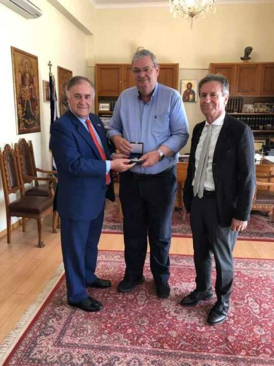 Τουρισμός και τοπικά προϊόντα στο επίκεντρο της συνάντησηςΑλ.Καχριμάνη με τον Πρέσβη της Ισπανίας στην Ελλάδα