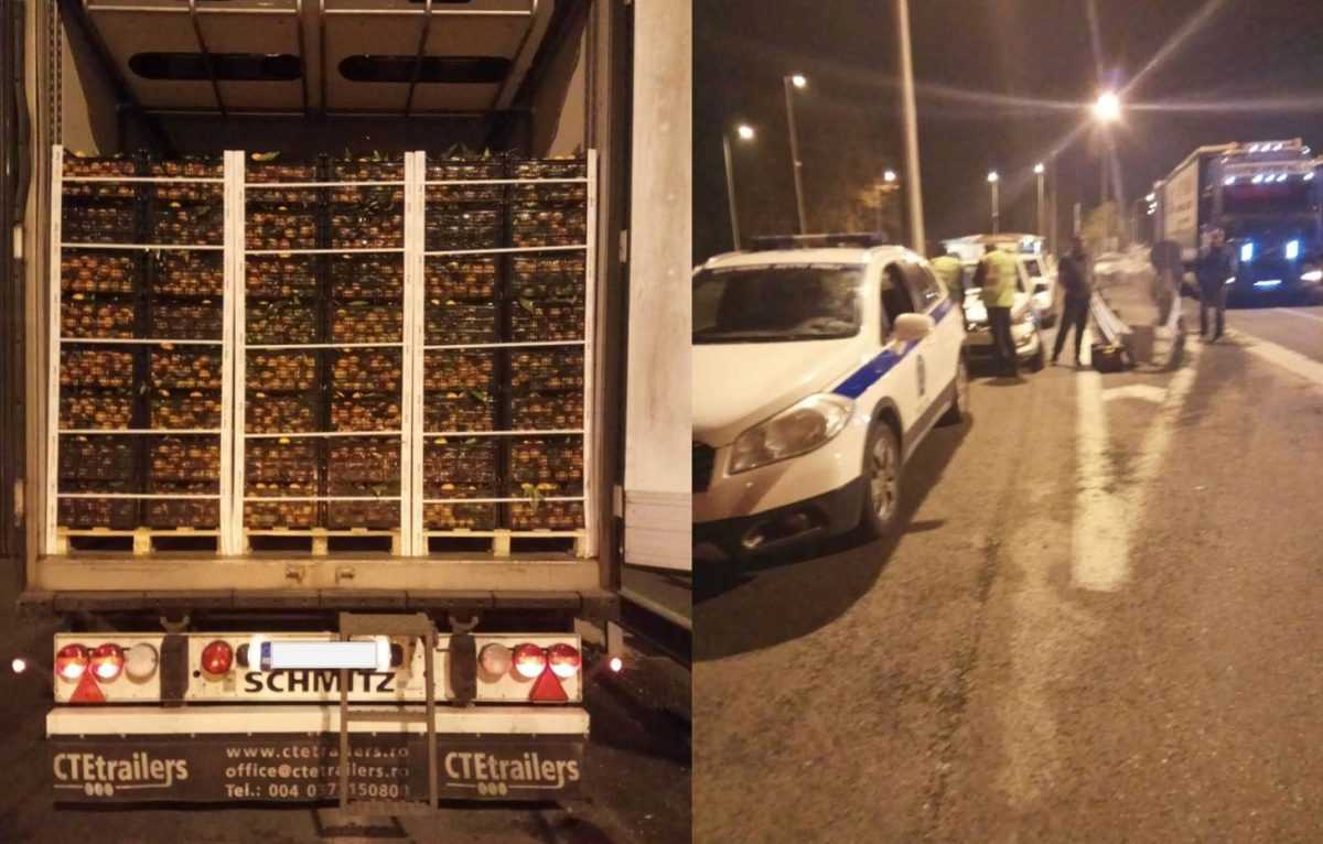 Έλεγχοι σε φορτία οπωροκηπευτικών στους οδικούς άξονες της Ηπείρου