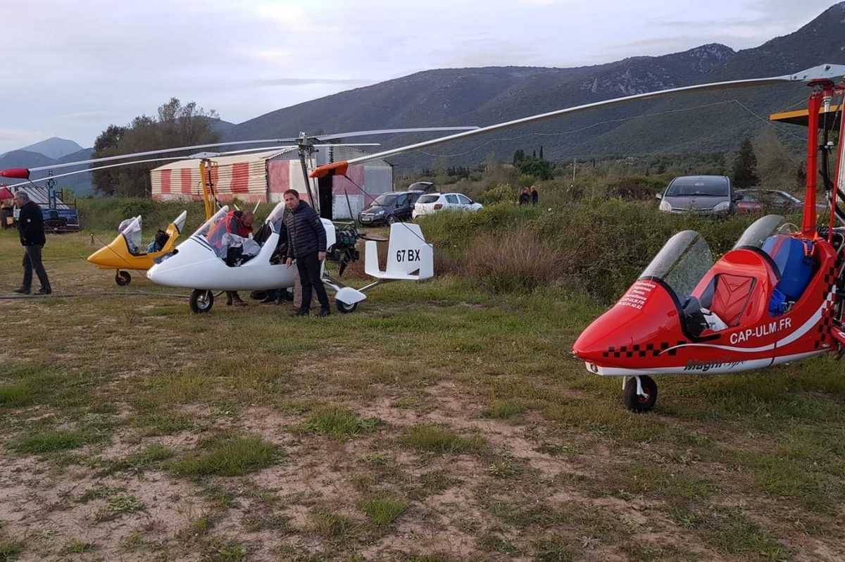 Πέντε γαλλικά ελαφρά αεροσκάφη προσγειώθηκαν στο Μαργαρίτι Θεσπρωτίας