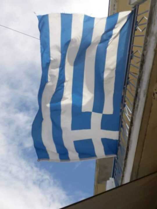 Η μεγαλύτερη σημαία στο Φανάρι κυματίζει και φέτος στο Σταυροχώρι Πρέβεζας !!