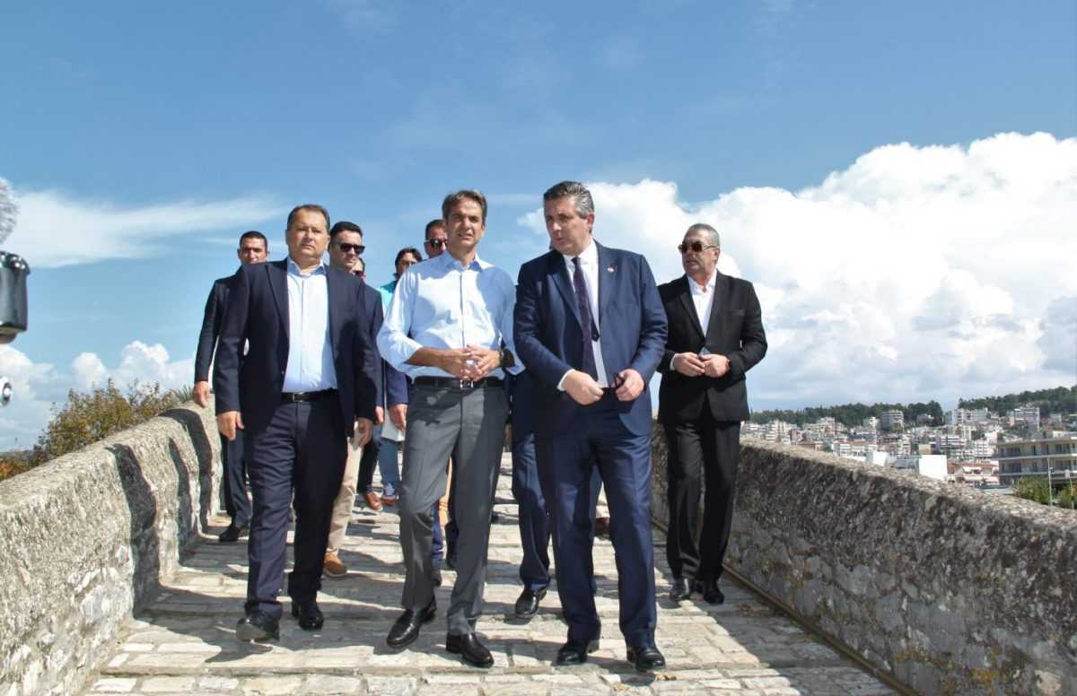 Κοινωνό των μεγάλων θεμάτων της Άρτας κατέστησε ο Δήμαρχος Χρ. Τσιρογιάννης τον Πρόεδρο της Νέας Δημοκρατίας Κ. Μητσοτάκη