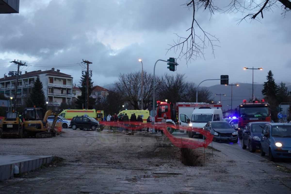 Ιωάννινα: «Καρφώθηκε»…Σε κολώνα …και εκσφεντονίστηκε απο το οχημά του ..