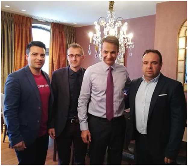 Συνάντηση της Ένωσης Αξιωματικών Ηπείρου με τον με Κυριάκο Μητσοτάκη