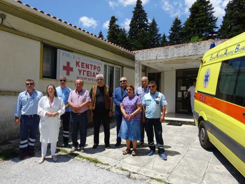 Θετικός ο απολογισμός από την λειτουργία του σταθμού ΕΚΑΒ στο Βουλγαρέλι !!