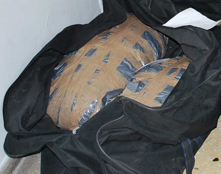 Εντοπίστηκε και κατασχέθηκε ταξιδιωτικός σάκος στο Νεοχώρι Πωγωνίου Ιωαννίνων με 19.450 γραμμάρια Κάνναβης