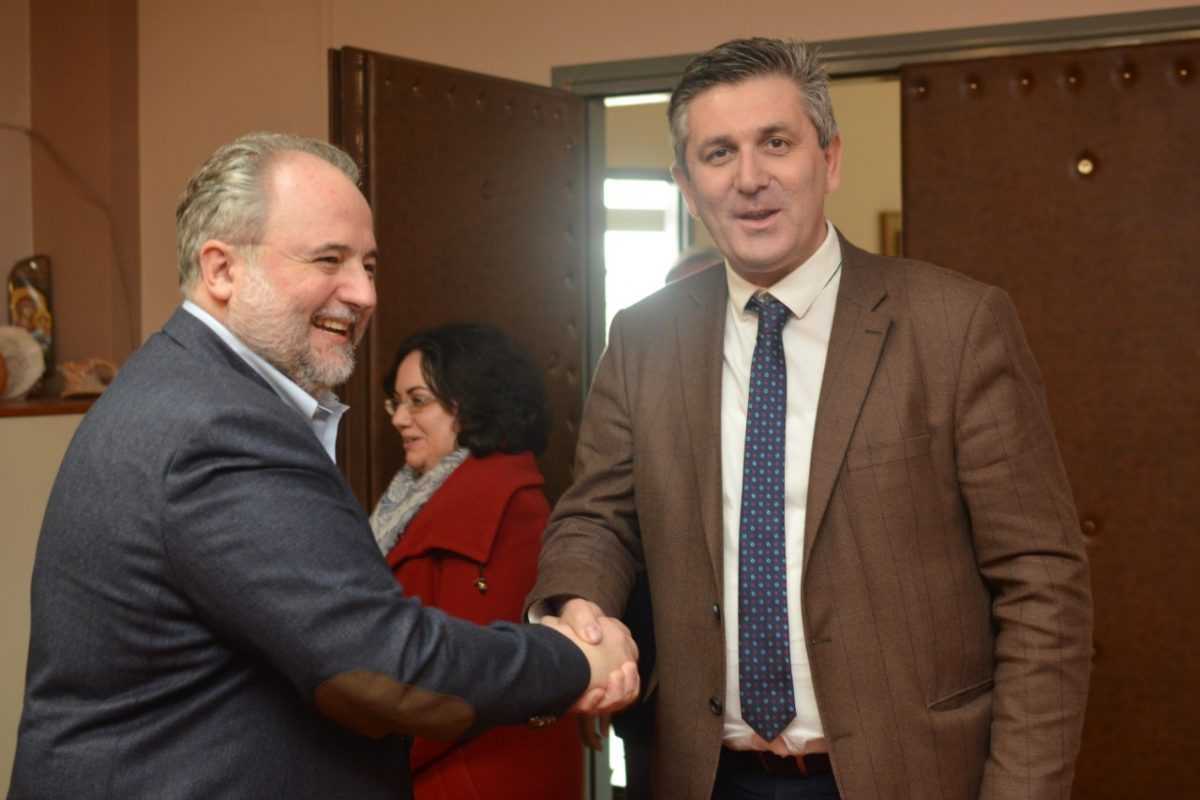 Συνάντηση Σπ.Ριζόπουλου με τον δήμαρχο Άρτας,για νέο αεροδρόμιο και Περιφερειακότητα