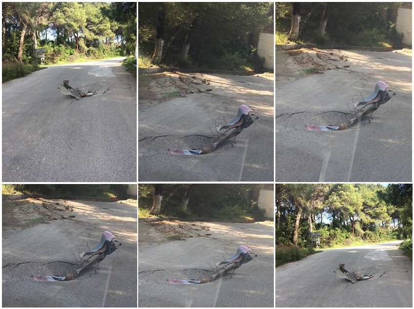 Εικόνες Ντροπής!! Λούτσα 2018!! Δήμαρχε οι δρόμοι του χωριού σου καταρρέουν!! Ξυπνήστε ήρθαν οι τουρίστες!!