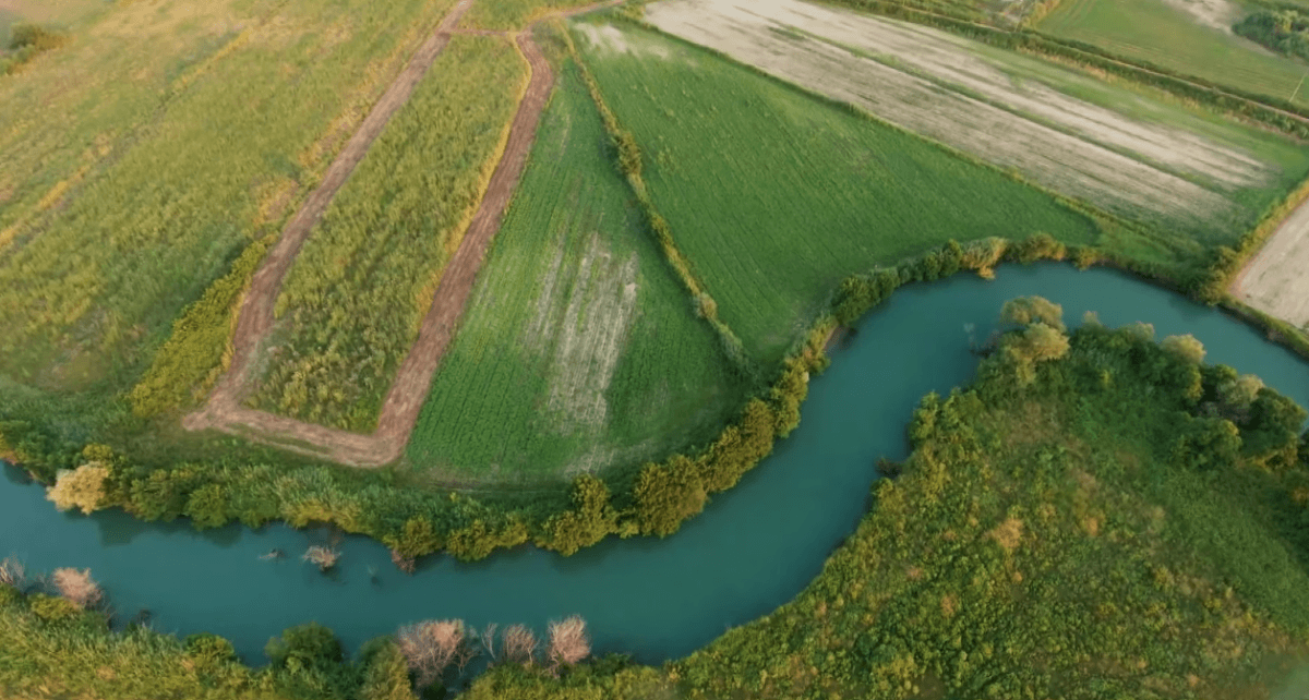 Οι Εκβολές του Αχέροντα ποταμού στο χωρίο Αμμουδιά (Πτήση drone)