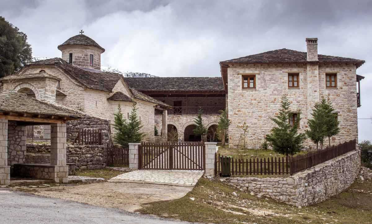 Μονή Ζωοδόχου Πηγής Ανθοχωρίου Μετσόβου (Βίντεο)