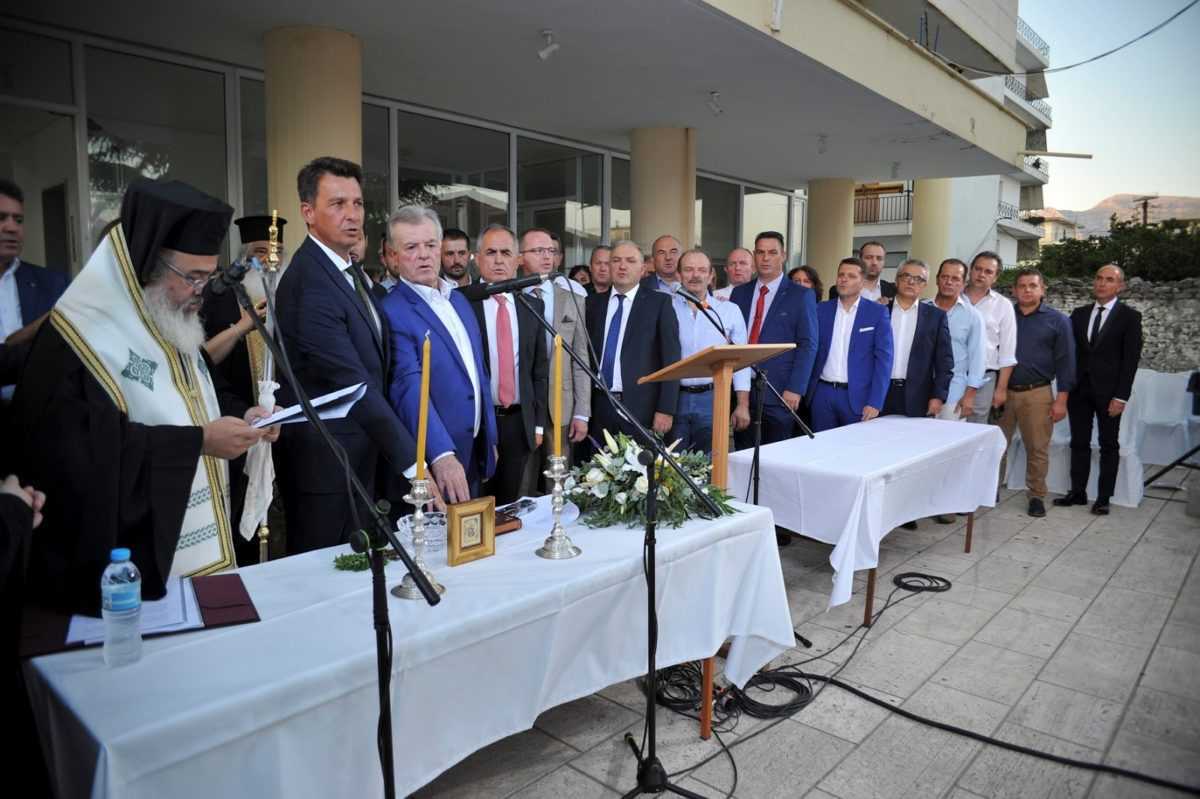 Ορκίστηκε η νέα δημοτική αρχή του Δήμου Ζηρού.