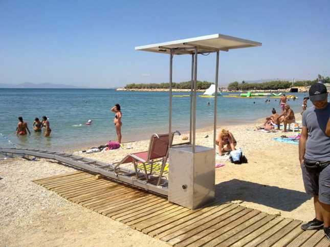 Ράμπα για ΑμεΑ και σε παραλία στα Σύβοτα