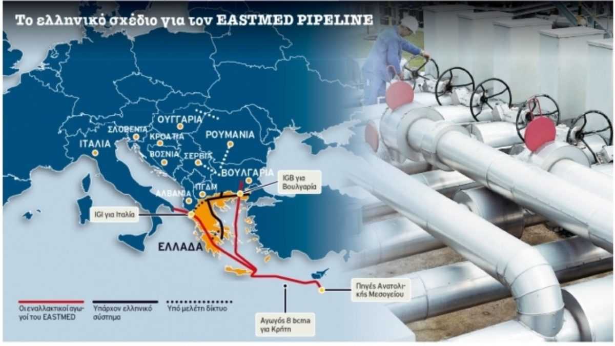 Στο Φλωροβούνι Θεσπρωτίας θα καταλήγει ο χερσαίος αγωγός East Med