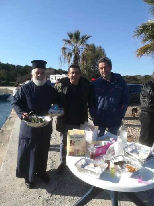 Θεοφάνεια στον Όρμο του Οδυσσέα στην Βαλανιδόρραχη (Βίντεο)