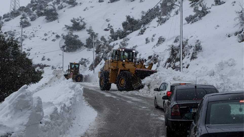 Χιόνια στα ορεινά των Ιωαννίνων