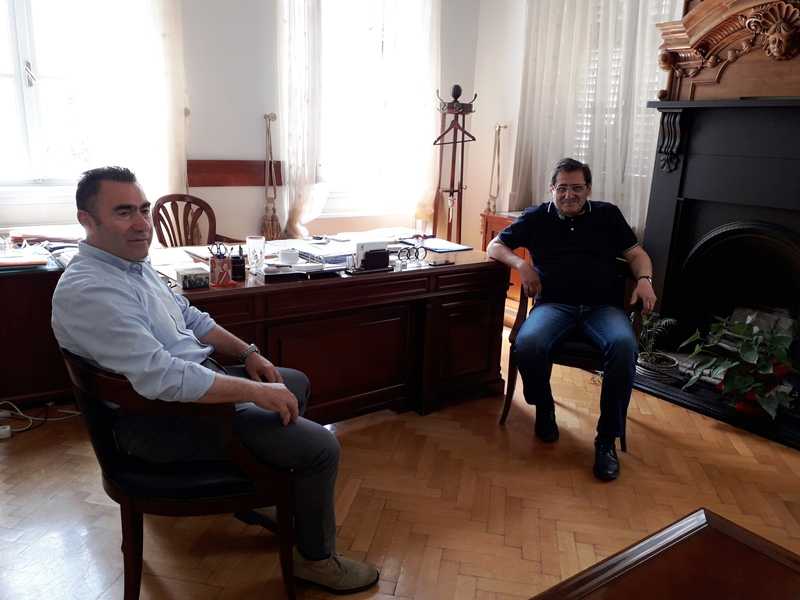 Συνάντηση Δημάρχων Πάργας και Πατρέων