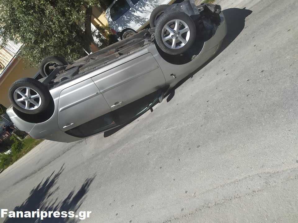 Απίστευτο τροχαίο ατύχημα: Τούμπαρε αυτοκίνητο στο Καναλάκι