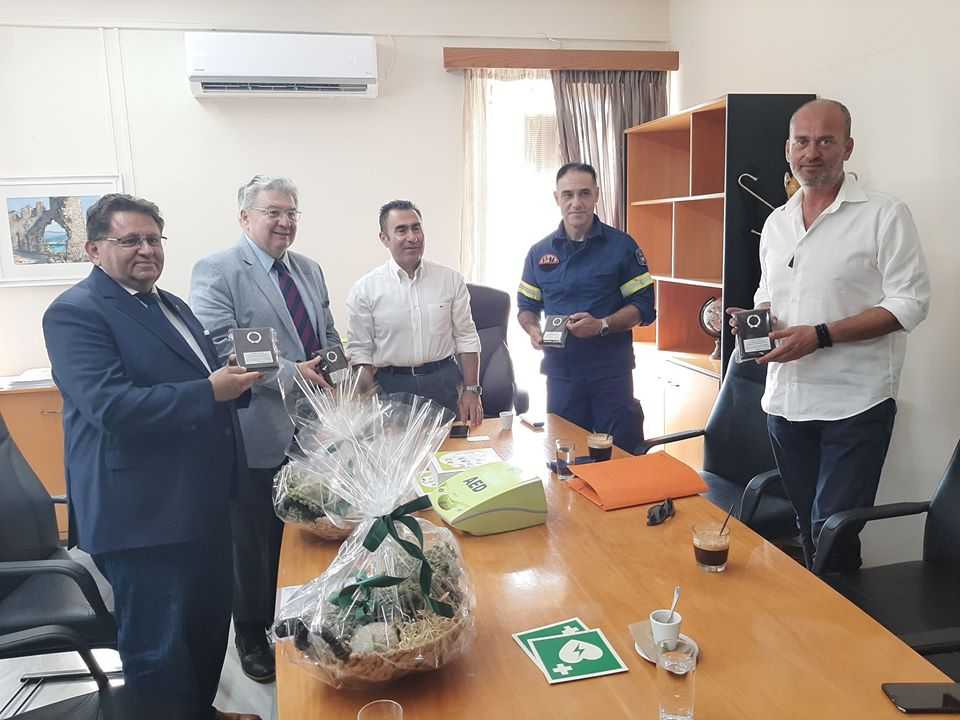 Σύγχρονο απινιδωτή απέκτησε η Τοπική Κοινότητα Μεσοποτάμου