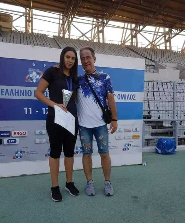 Η Θεσπρωτή Έλενα Μπασιάκου η καλύτερη αθλήτρια σφαιροβολίας στην Ελλάδα!