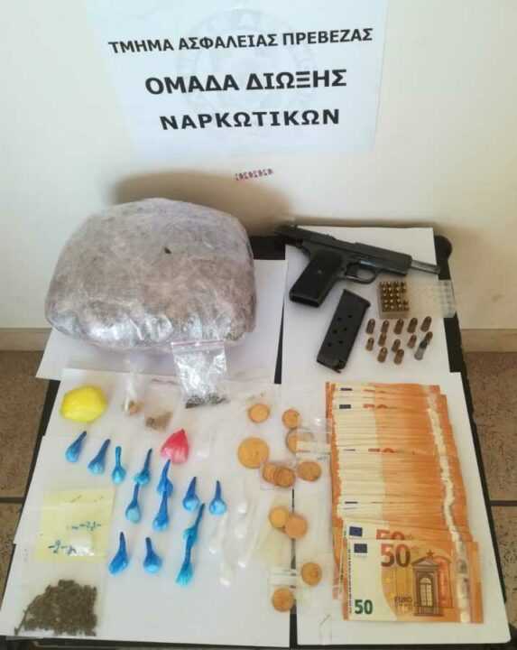 Εξαρθρώθηκε εγκληματική οργάνωση για διακίνηση ναρκωτικών σε Πρέβεζα και Πάργα 