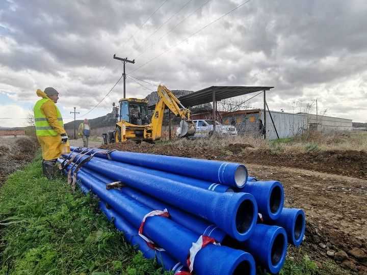 Αντικαθίστανται οι σωλήνες αμιάντου στο δίκτυο ύδρευσης της Τ.Κ Καναλακίου