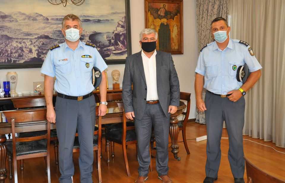 Συνάντηση του Δημάρχου Πρέβεζας με το νέο Διοικητή του Α.Τ Πρέβεζας