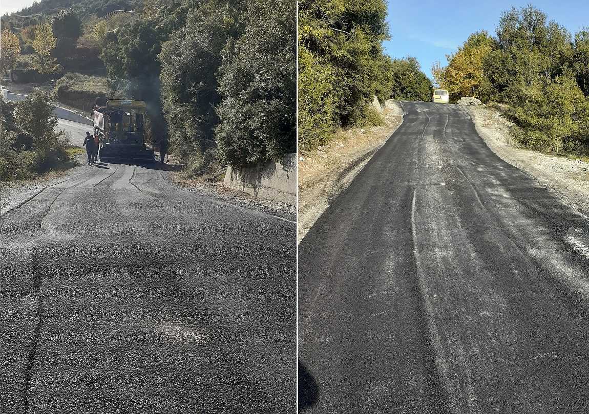Ολοκληρώθηκε από το Δήμο Αρταίων το έργο αποκατάστασης δημοτικής οδού στην Ροδαυγή