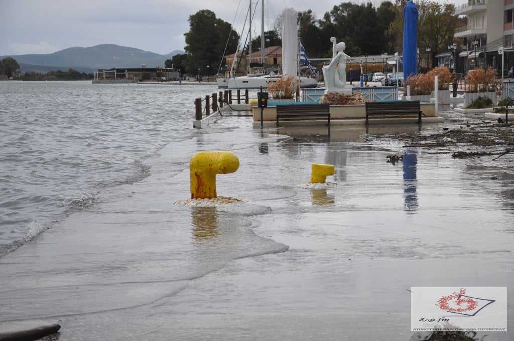 Χωρίς προβλήματα η ισχυρή βροχόπτωση στην Πρέβεζα