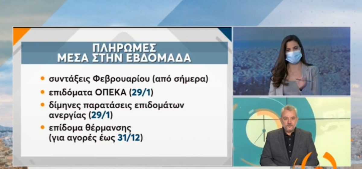 Εβδομάδα πληρωμών: Ποιοι και πότε βλέπουν χρήματα στους λογαριασμούς τους
