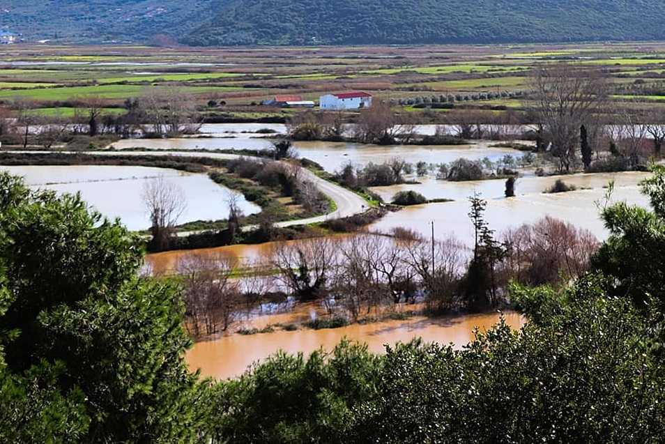 «Φούσκωσε» ο Αχέροντας από τον Βουβοπόταμο μέχρι και τις εκβολές του στην Αμμουδιά.