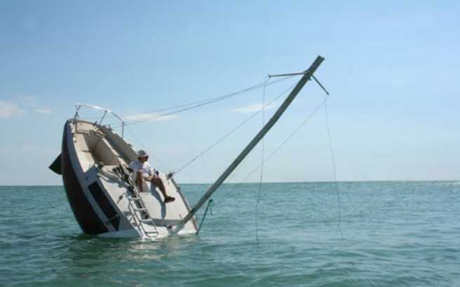 Ημιβύθιση σκάφους στην Πλαταριά Θεσπρωτίας