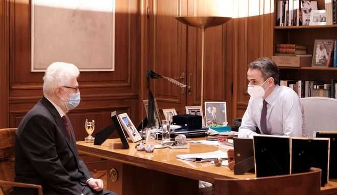 Μητσοτάκης σε Μωυσή Ελισάφ: «Χαρά μου να υποδέχομαι τον πρώτο Εβραίο δήμαρχο στην πατρίδα μας»