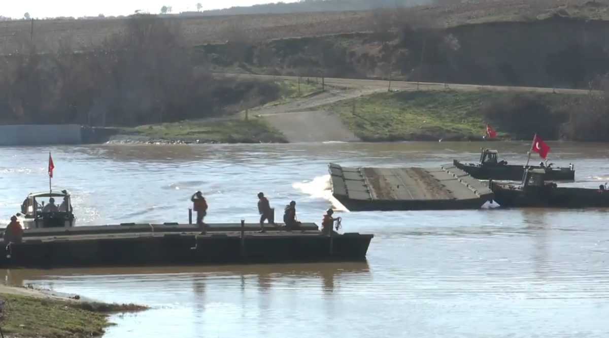 Πρόκληση από την Τουρκία –  Ασκηση διέλευσης ποταμού στην Ανατολική Θράκη