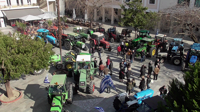 Συλλαλητήριο αγροτών στην Άρτα για την απώλεια εισοδήματος τους