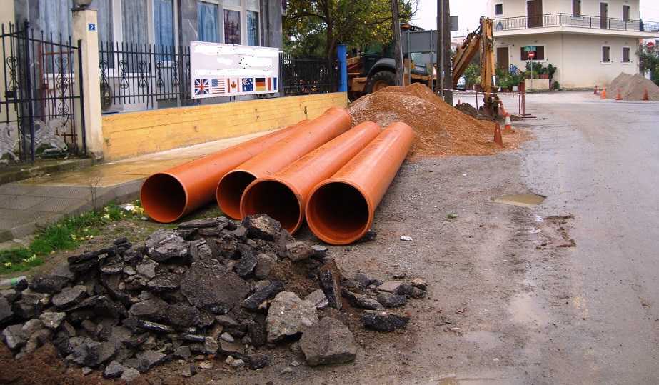 Ξεκίνησε η κατασκευή της αποχέτευσης ομβρίων στο Καναλάκι Πρέβεζας
