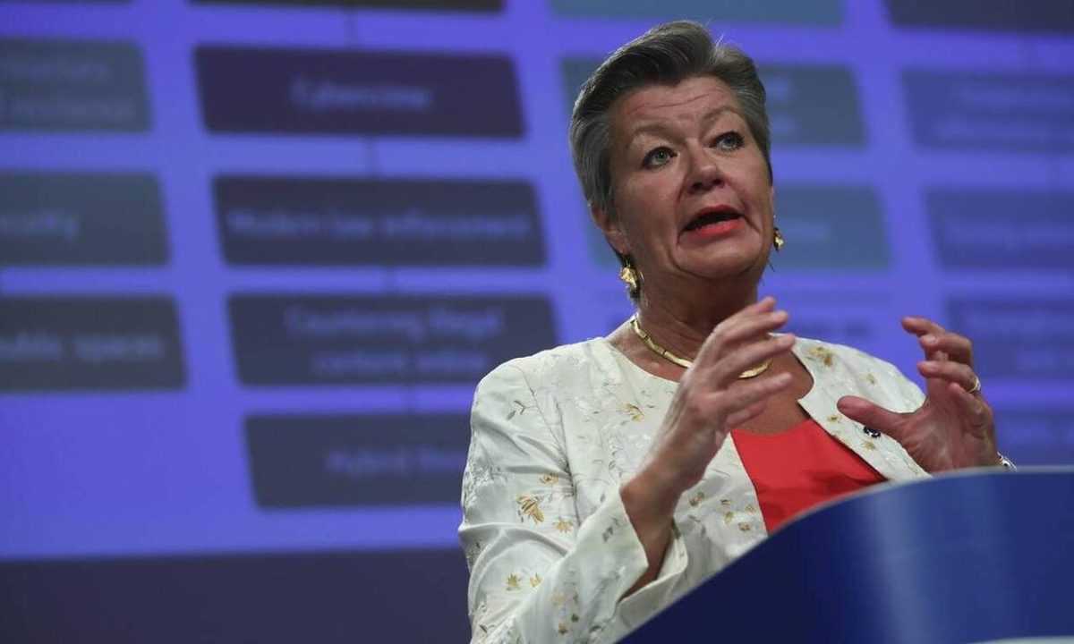 Στην Κακαβιά η Ευρωπαία Επίτροπος Εσωτερικών Υποθέσεων, Ίλβα Γιόχανσον