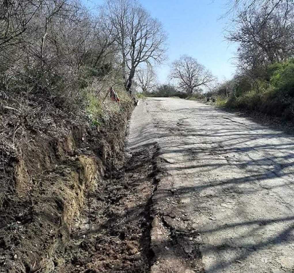 Αποκαταστάσεις δρόμων μετά από βροχοπτώσεις στον Δήμο Πρέβεζας
