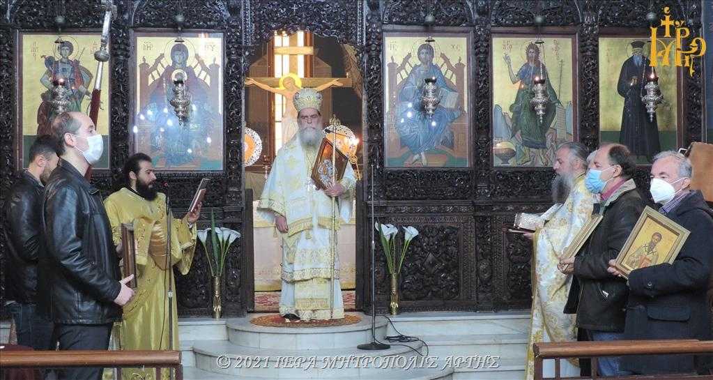 Επιμνημόσυνη δέηση για τους Ευεργέτες της Άρτας