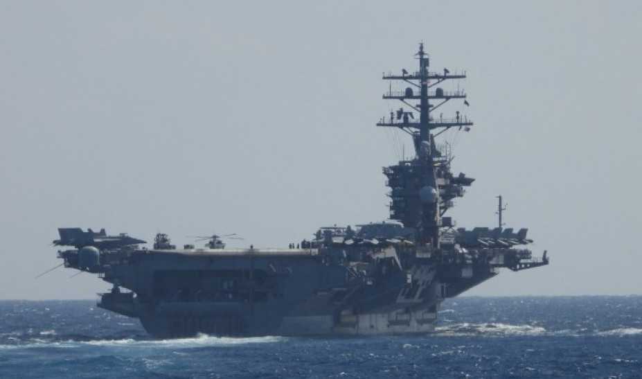 Κατέπλευσε στη ναυτική βάση του Μαραθίου το αμερικανικό αεροπλανοφόρο Αϊζενχάουερ