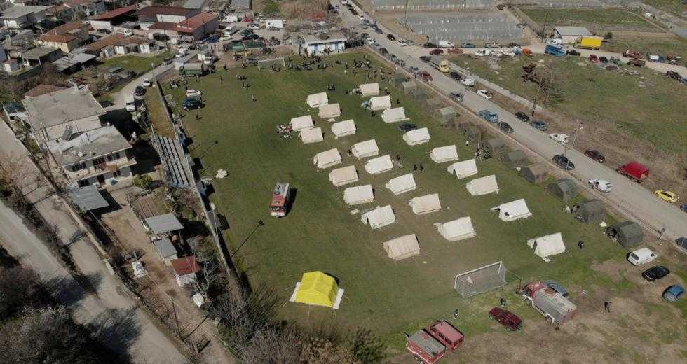 Σε κατάσταση εκτάκτου ανάγκης Τύρναβος, Ποταμιά, Φαρκαδόνα εξαιτίας του σεισμού