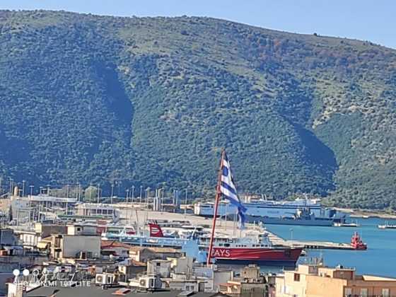 Σημαία 350 τ.μ. υψώθηκε στον ουρανό της Ηγουμενίτσας