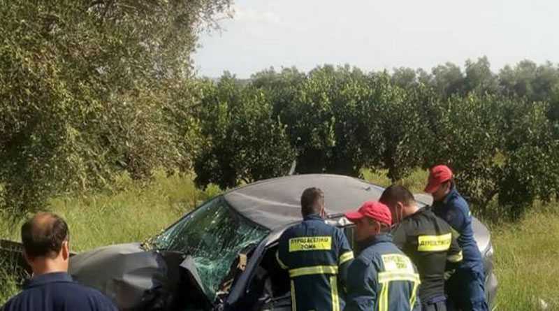 Τραγωδία : 47χρονος “καρφώθηκε” σε ελιά με το αυτοκίνητό του και σκοτώθηκε ακαριαία