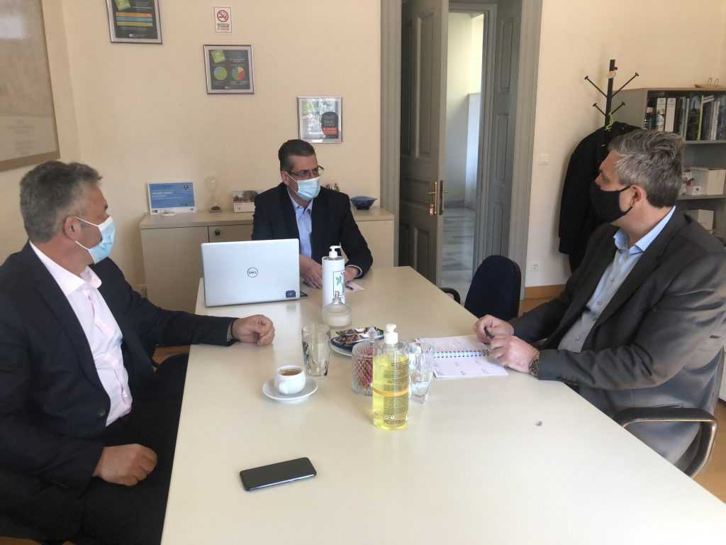 Με τον Πρόεδρο του Πράσινου Ταμείου ο Δήμαρχος Αρταίων