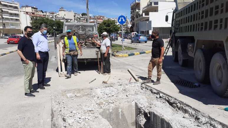 Άρτα: Αποκαθίσταται η καθίζηση σε τμήμα της Περιφερειακής Οδού – Ξεκίνησε το έργο