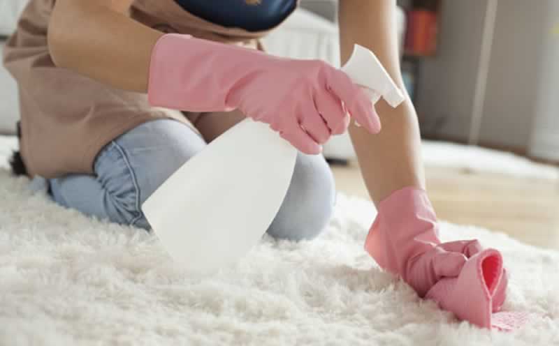 Καθαρισμός χαλιών στο σπίτι-Απολυμαντικό σπρέι χαλιών με φυσικά υλικά